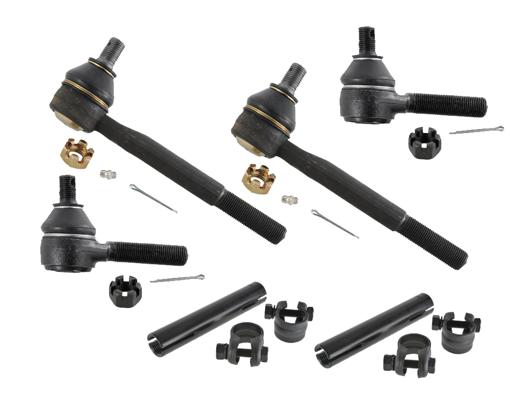 つきどん 6 Pcs Inner Outer Tie Rods Rack Ends 2WD TOYOTA Pickup Base DLX