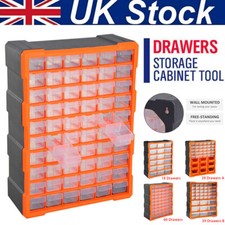 MULTI STORAGE DRAWER CABINET UNIT HOME GARAGE NAIL SCREW CRAFT BITS ORGANISER