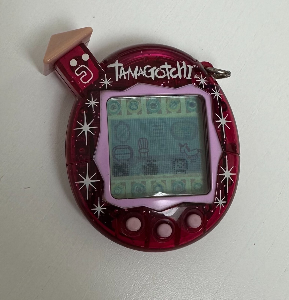 【激レア】Bandai Tamagotchi Connection V5 ULTRA RARE Tamagotchi Connection V5 CLEAR PINK WITH STARS