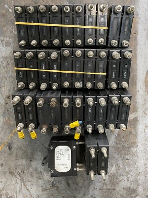 BREAKER .. Circuit - D.P. - S.T.  15 Amp. - 74 V.D.C. #8458739