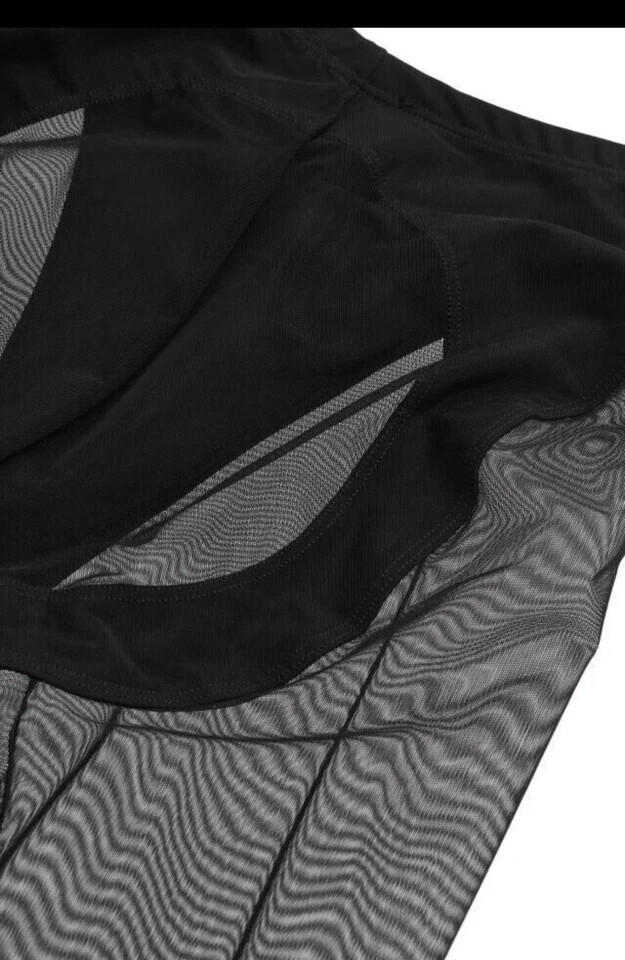 Collant Noir 30 Deniers Avec Coutures - Taille S - Marque Mugler (pour H&M) - Neuf Sans étiquette