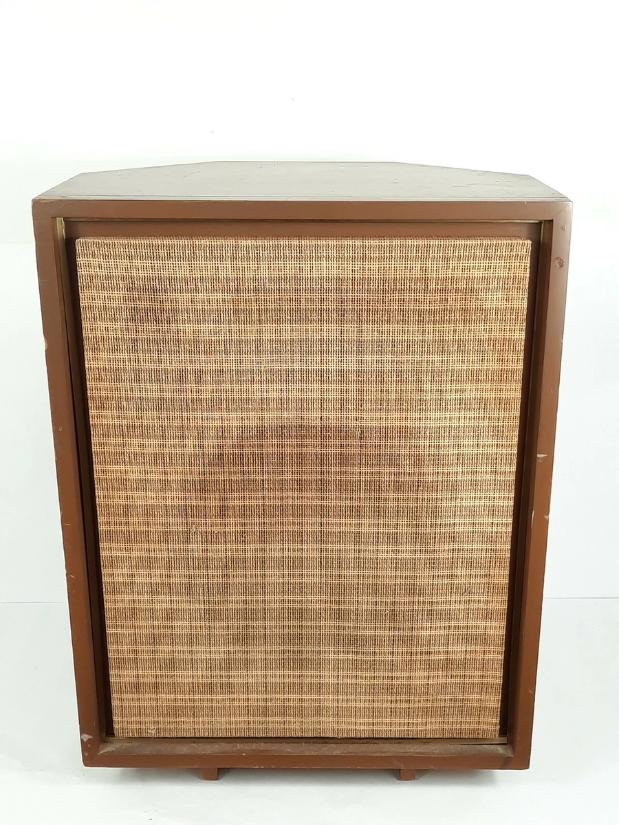 Vintage Electro Voice EV Wolverine Stereo Speaker Wood Cabinet 20