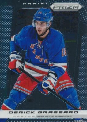 2013-14 Panini Prizm #64 DERICK BRASSARD - New York Rangers