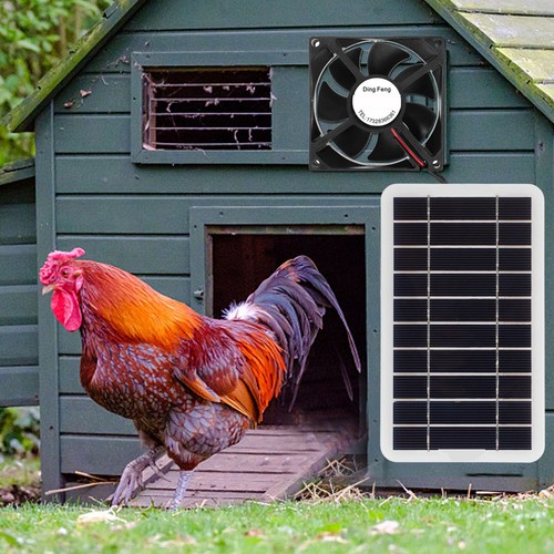 Ventilatore a pannello solare 30 W ventilatore di scarico solare ventilatore a energia solare DE - Foto 5 di 12