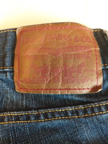 Vintage Levi's The Original Jeans Skinny Fit 511 Jeans Blau Denim Größe 32 x 32 - Bild 5 von 9