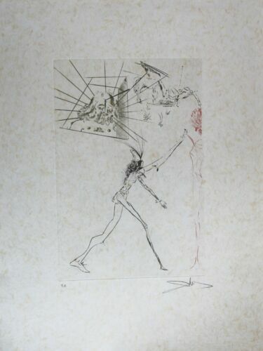 Gravure Signée Valentin Le Campion - Scène De Mousquetaires - Reproduction