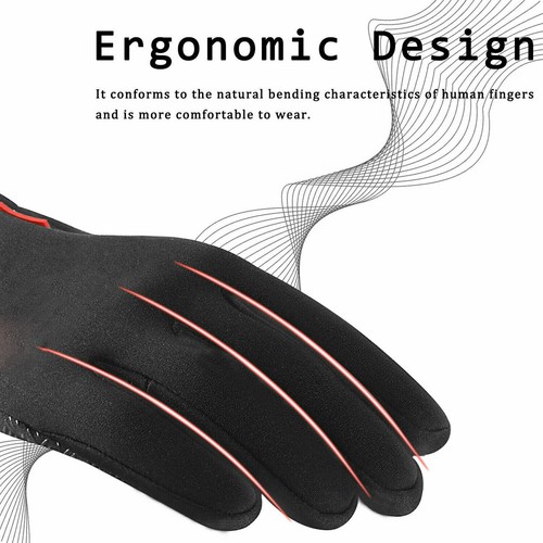 Thermal Windproof Waterproof Winter Gloves Touch Screen Warm Mittens Men Women - Picture 9 of 14