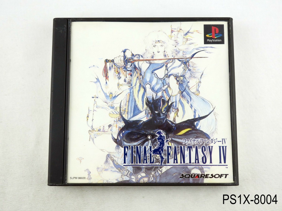 Final Fantasy 4 Playstation 1 Japanese Import Japan JP PS1 Jpn Reg