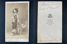 Bautain, Paris, Louis Jacques Pourtalet dit Valaire Vintage cdv albumen print.