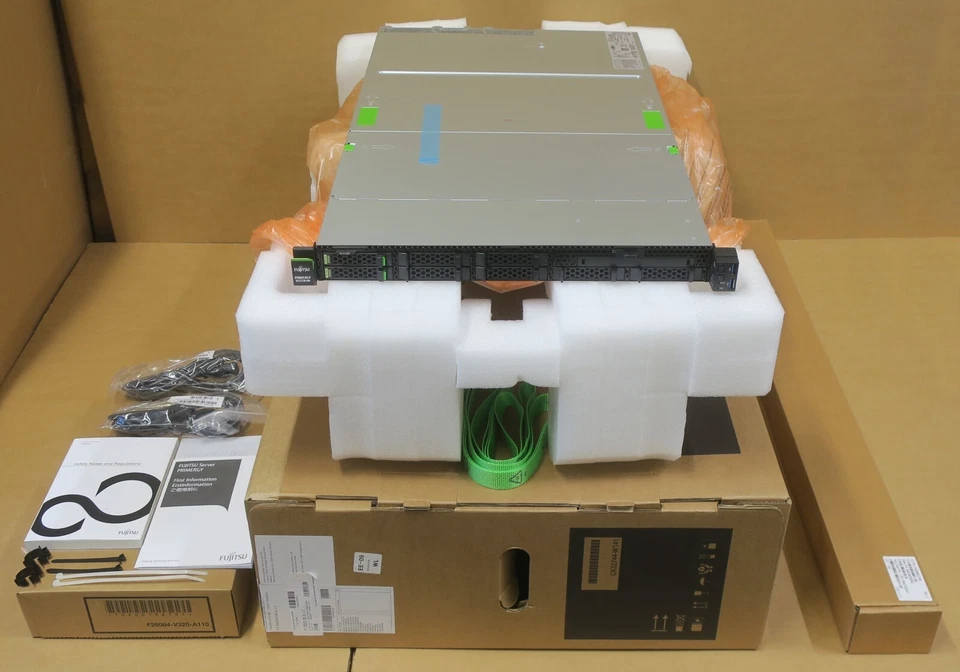 NEW Fujitsu Primergy RX2530 M6 12C Gold 5317 64GB RAM 2x 300GB HDD 8-Bay Server - Image 2 of 4