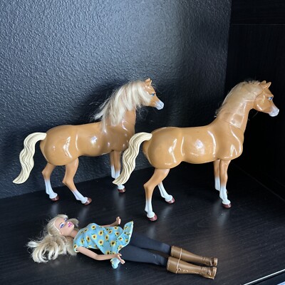Barbie Walking Beauty Horse 1998 – Mattel 17718 – Marche, Hennit, Embrasse – NEUF Sous Blister