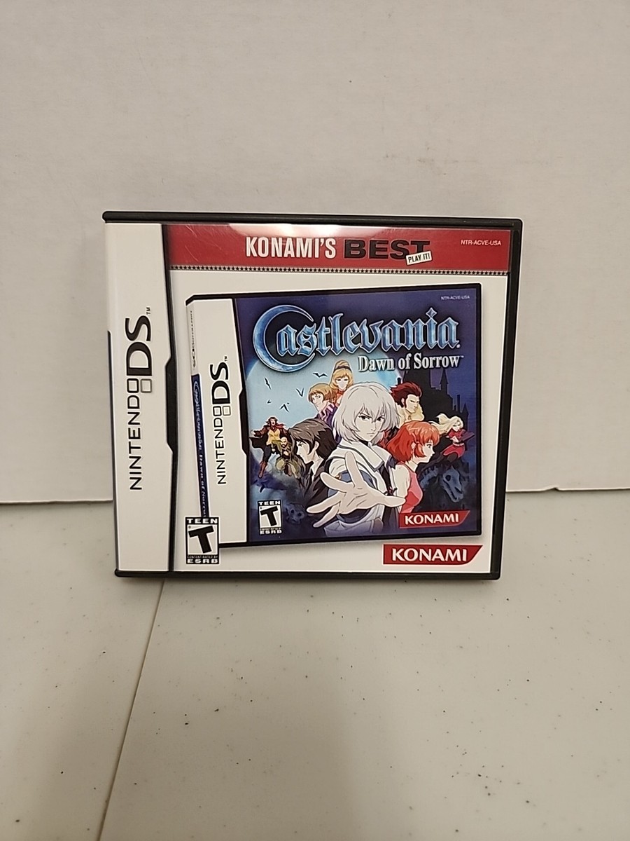 Nintendo DS Konami's Best Castlevania Dawn Of Sorrow