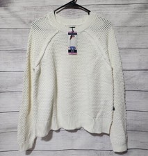 Gap NWT Crewneck Long Sleeve Textured Sweater Women's Size Small