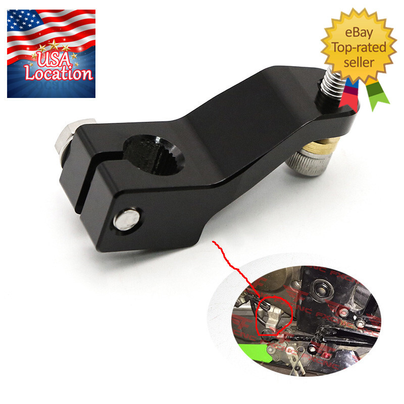 Mommt様用 For Ninja ZX6R ZX636 ZX10R CNC Rearset Gear Shift Rod Arm
