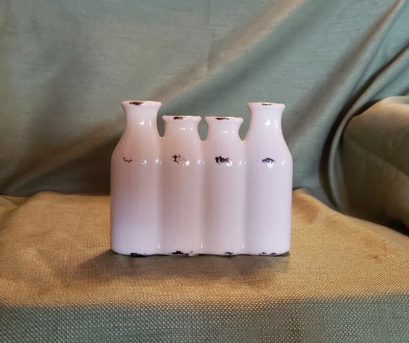 New, Floral Container with Jewel, The Bloom Room 7" X 5" - Image 2 of 4