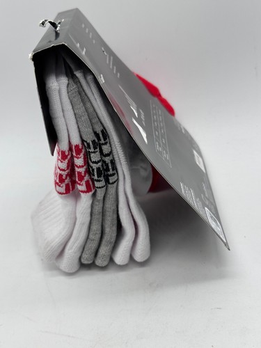NEW 6 PAIR PACK UNDER ARMOUR YOUTH UA ESSENTIAL LIGHTWEIGHT ANKLE CUT SOCKS - Picture 9 of 17