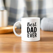 Super Dad Coffee Mug – Father’s Day Present – Coffee Cup for Awesome  Daddy Gift