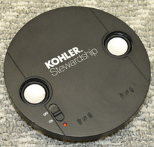Kohler Stewardship 5.5" Round Wireless Speaker, Black, Model CP-0180-A