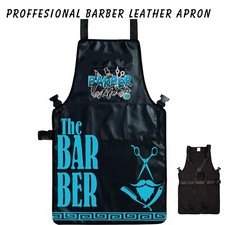 Barber Apron,Salon Apron,Haircut apron,Black apron,Professional Barber Apron