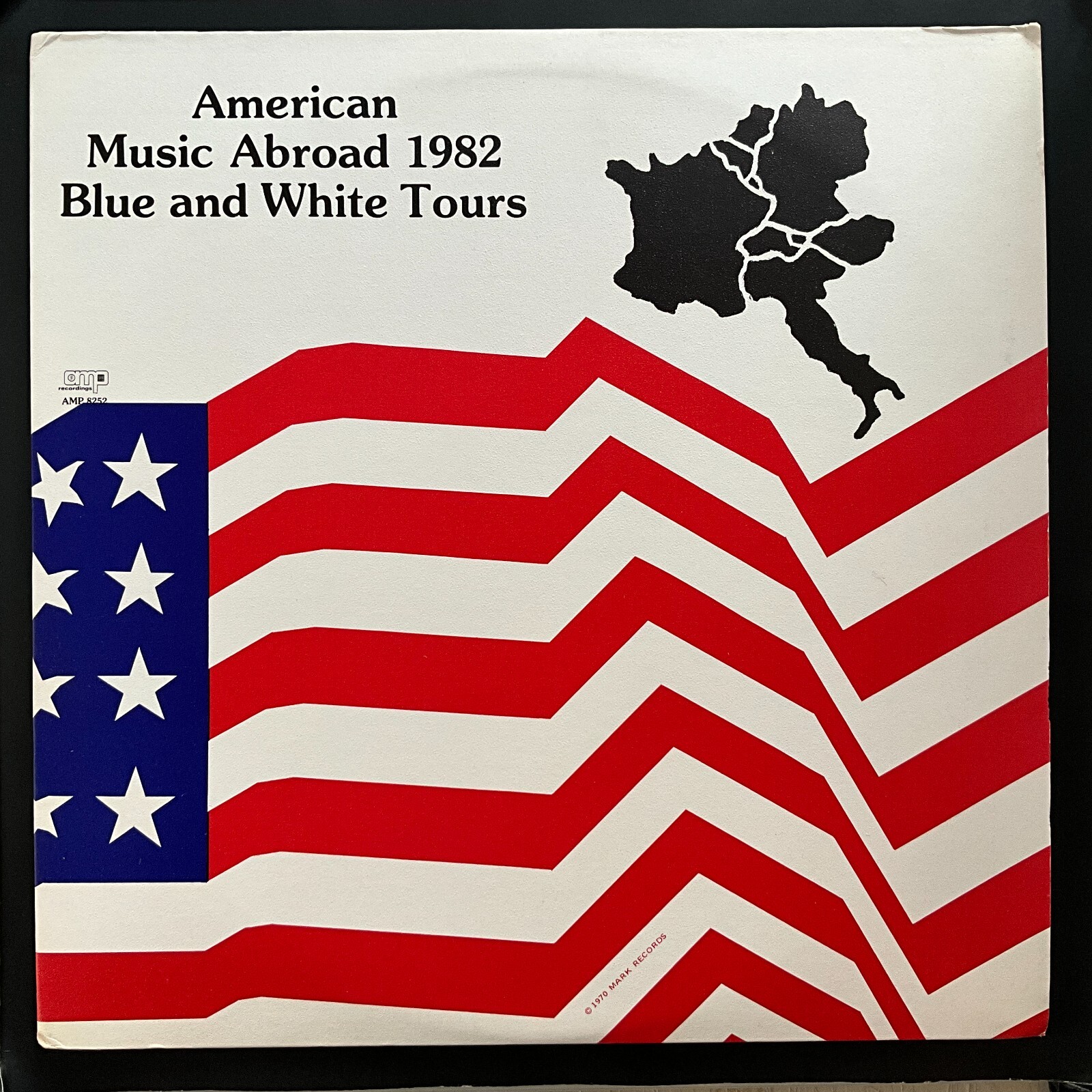 American Music Abroad, 1982 Blue And White Tours, Vinyl LP, VG+