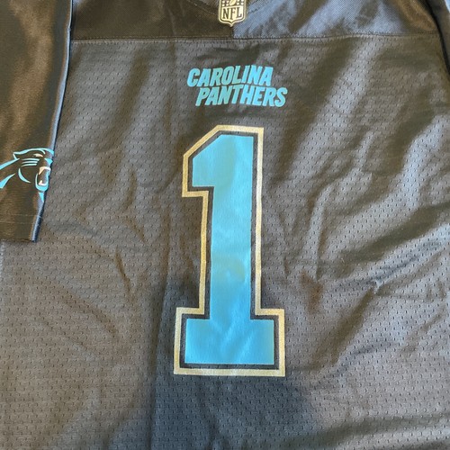 NFL Proline Carolina Panthers Cam Newton Youth Large Trikot schwarz - Bild 2 von 5