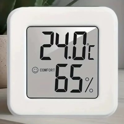 Indoor Mini Digital Temperature & Humidity Meter LCD Room Thermometer