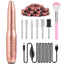 Professional Acrylic Nail Drill, USB Electric Nail Drill Machine, Portable El...