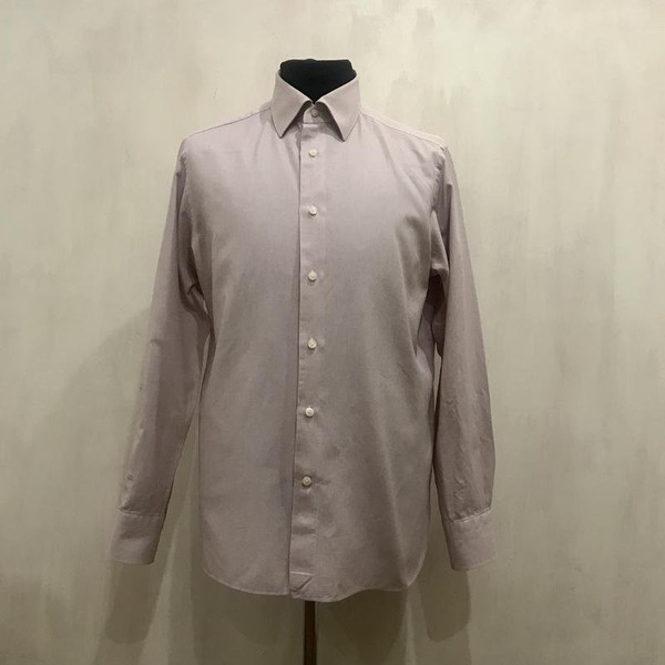 Men Ermenegildo Zegna Shirt Pink Cotton 42 / XL /