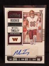 2023 Panini Contenders Mitchell Tinsley Rookie Ticket Auto #304 Bengals WR RC!!!
