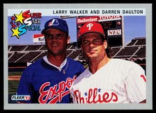 1993 Fleer #715 Unsung Heroes (Larry Walker / Darren Daulton)