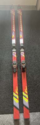 Rossignol 4SV Snow Skis with Marker M29 Bindings 198 cm Red