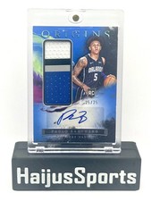 2022-23 Origins Paolo Banchero Rookie Jersey Patch Auto Blue RC #25/25 Magic