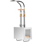 Tragbare Propan-Schmiede 2 Brenner Schmelzofe Kit Quadratisch 1427℃