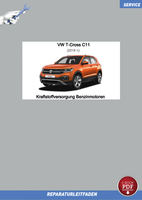 VW T-Cross C11 (19>) Reparaturanleitung Krafstoffversorgung Benzinmotoren PDF