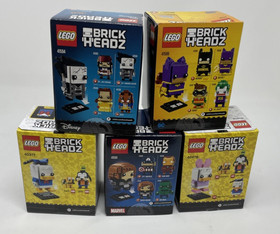 Lego Brickheadz 41594 41586 40377 41591 40476 Bat Girl Salazar Daisy Donald Wido