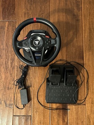 Thrustmaster T128 Force Feedback Racing Wheel with Pedals for Xbox and PC Black