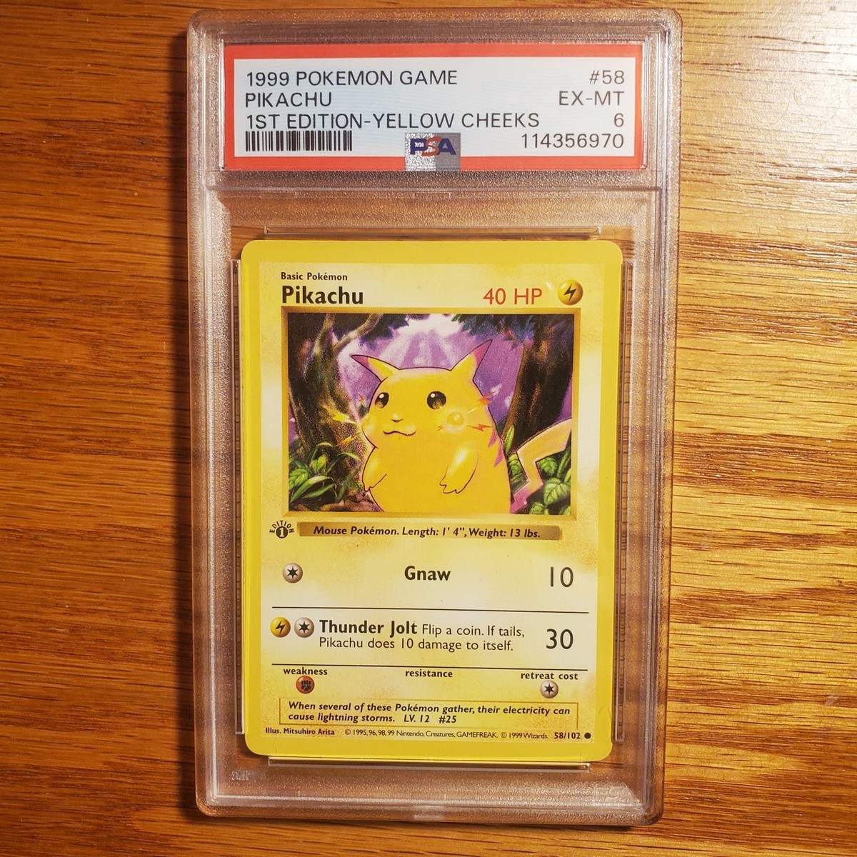ポケモンカードゲーム Pikachu yellowcheek 1stED shadow less s-l400.jpg