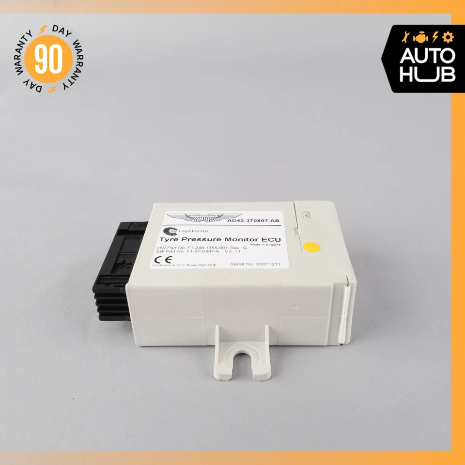 Aston Martin V8 Vantage DB9 Tire Pressure Monitoring System TPMS Receiver OEM - Image 3 of 4