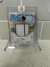 2025 Panini Boys of Summer - Jumbo Material Signatures Leo De Vries #JMS-LDV /99