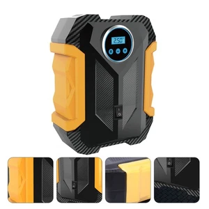 1pc Mini Tire Inflator Portable Digital Display Air Pump Electric Tire Pump