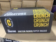 1 Box of 20 x 25g The Curators Pork Puffs - Original Salted