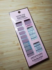 Dashing Diva Gloss Ultra Shine Gel Palette 32 Gel Nail Strips After Glow, GS112