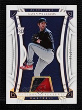 2023 Panini National Treasures Holo Gold 4/25 Gavin Williams #79 11pj