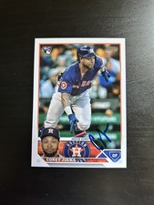 Corey Julks Signed 2023 Topps Update Series Rookie Card Astros #US228 Auto. rookie card picture