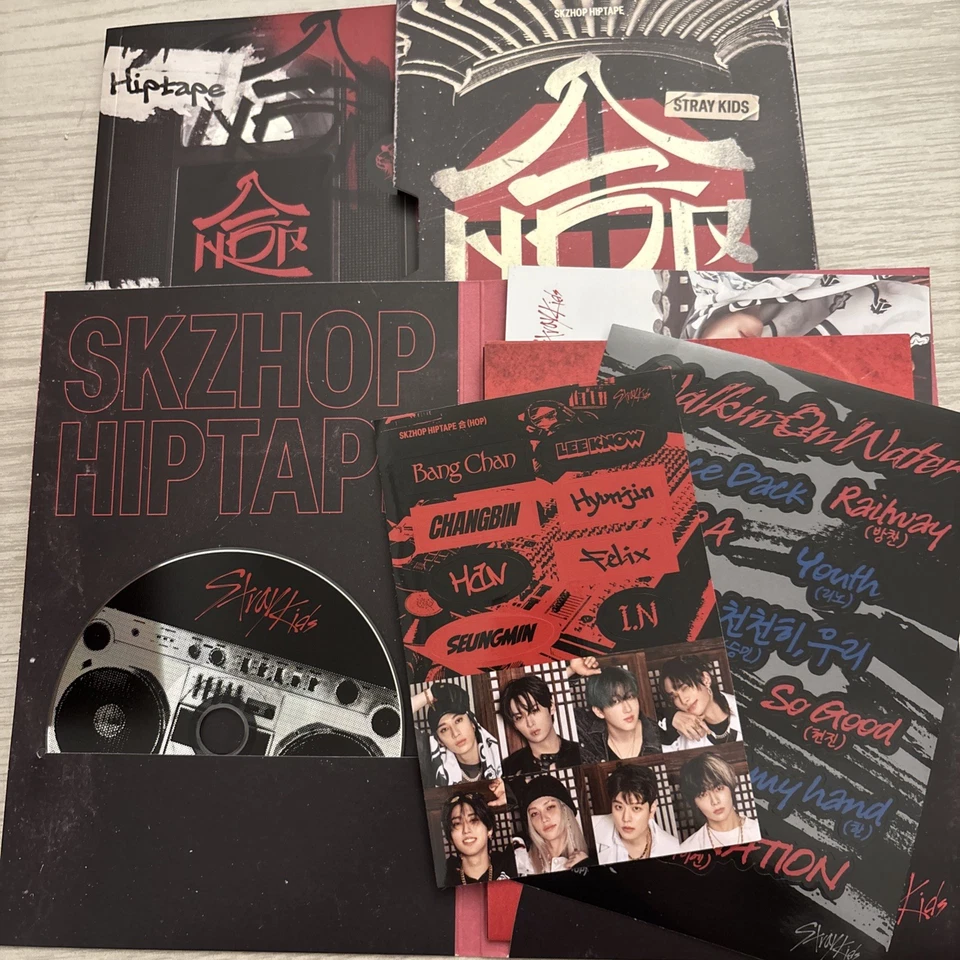 STRAY KIDS - SKZ HOP standard album (ohne fotokarten!)