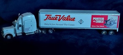 Liberty ~ True Value Porter Cable Bank Semi Tractor Trailer 1/64 scale Die Cast 