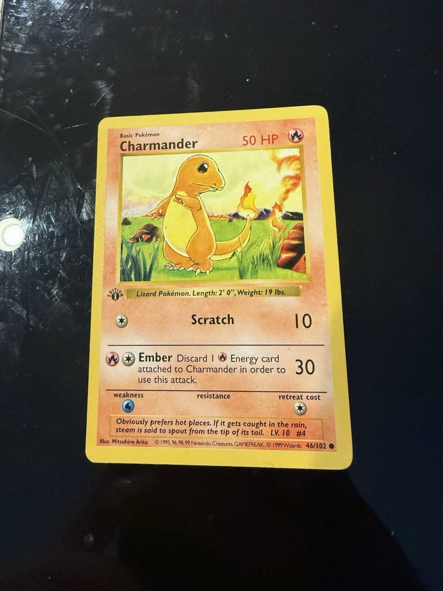 Charmander 46/102 Base Set (Shadowless) for sale | eBay