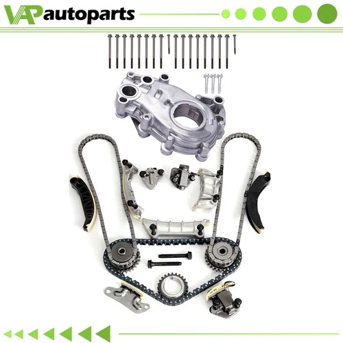 Timing Chain Kit Oil Pump Bolts For 04-07 Cadillac Saturn 2.8L 3.6L DOHC N36A