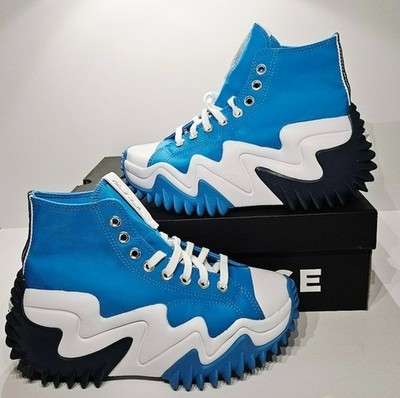 Converse Run Star Motion Cx Hi Dial Up Blue Mens Size 6.5/Womens Size 8