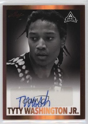 2021-22 Leaf Memories 1960 Base TyTy Washington Jr #BW-TWJ Auto uw5